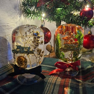 크리스마스 선물 트리 리스 하바리움 연말 새해 선물, 디어데이지