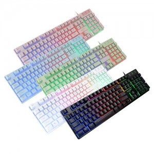 지클릭커 슈퍼히어로 G3 Plus 레인보우 LED 게이밍 104 (그린)