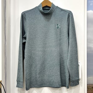 루이까스텔 행복한백화점기모 스트라이프 반터틀 티셔츠 그린 남성 7METS908