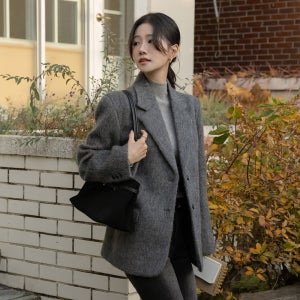 프리미엄 모헤어 울 자켓