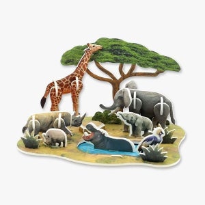 [교보문고] 모또퍼즐 모또 환경교육 멸종위기 동물 아프리카