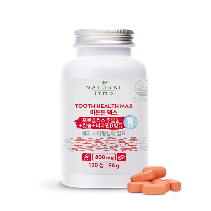 내추럴이믹스 이튼튼 맥스 800mg x 120정, 1개