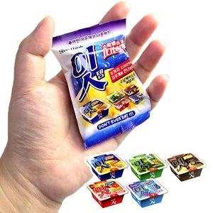 [팬시토이] 블루씽크 잇템 랜덤 지우개 1개 아이스크림 모형 음식 장난감 학용품 문구 신학기 준비물 필기구