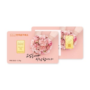 [롯데백화점] 한국금거래소 카네이션 골드바 3.75g LE1220647190