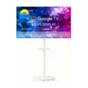 스타인즈 43인치 구글 스마트  삼탠바이미 UHD 4K LED TV  KKZ4302SUH