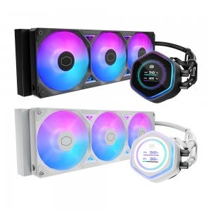 쿨러마스터 MASTERLIQUID 360 ATMOS II LCD (화이트)