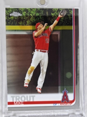 2019 TOPPS CHROME 탑스 크롬 마이크 트라웃 메이저리그 MLB 야구 카드 JOY