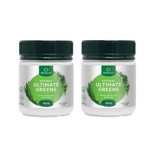 라이프스트림 얼티미트 <b>그린 스피루리나</b> 120캡슐 2개