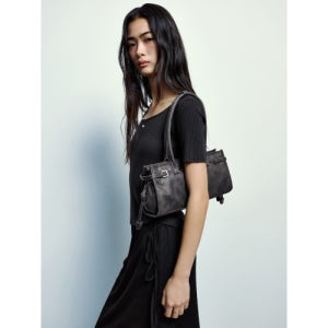 [에잇세컨즈] 사이드 버클 숄더백  애쉬 1958D3WY84