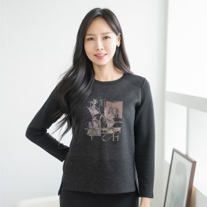 포근모직배색티셔츠-TE2511044-