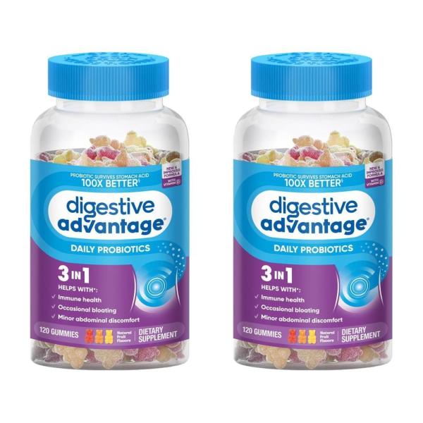 쉬프 다이제스티브 <b>어드밴티지</b> <b>프로바이오틱</b> 유산균 구미 120정 2개