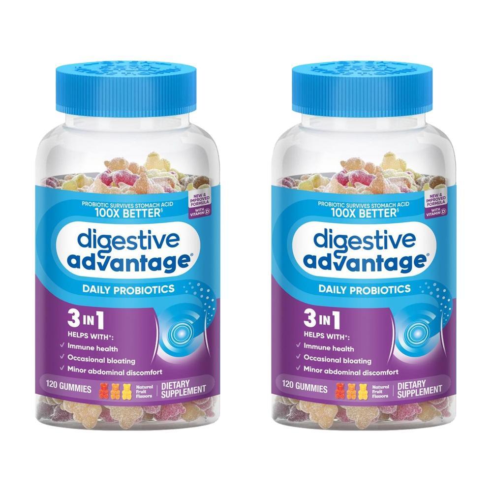 쉬프 다이제스티브 <b>어드밴티지</b> <b>프로바이오틱</b> 유산균 구미 120정 2개