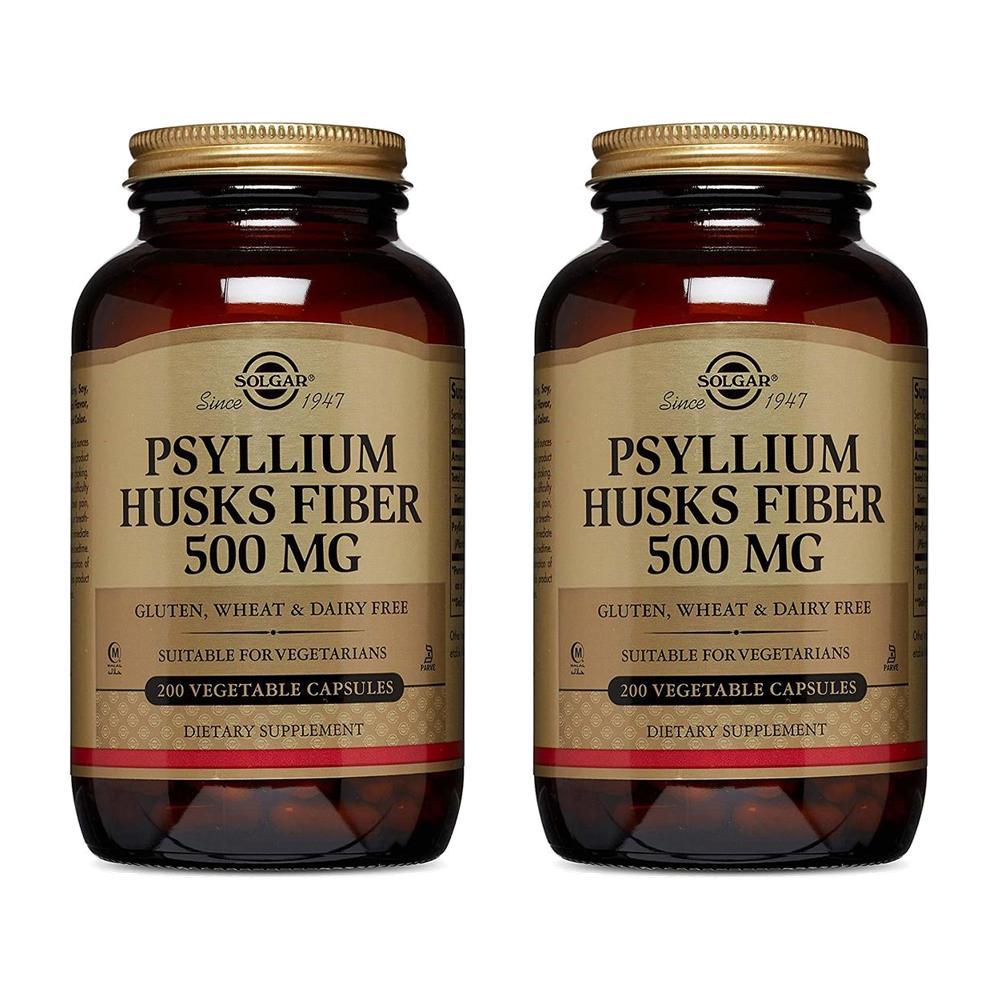 솔가 실리엄 <b>허스크</b> 차전자피 <b>파이버 500mg</b> 200정 2개