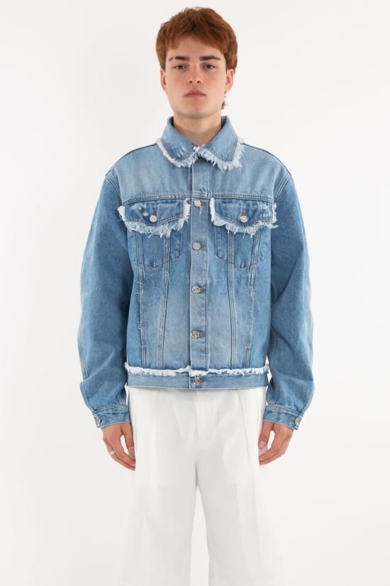 세퍼 25SS 세퍼 데님 자켓 MFW24ALVAREZFRA FRAYED RODEO Denim