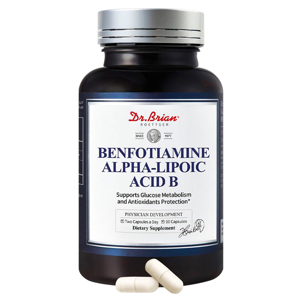 닥터브라이언 <b>벤포티아민</b> 알파 리포익 애시드 B 캡슐  1개  60정