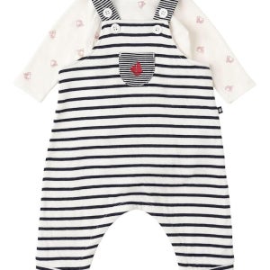 쁘띠바또 코튼 오버올 바디수트 (KIDS 상품) B0061872613