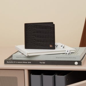 [닥스 액세서리 남성] 닥스 브라운 로고장식 소가죽 반지갑 WBWA5E506W3