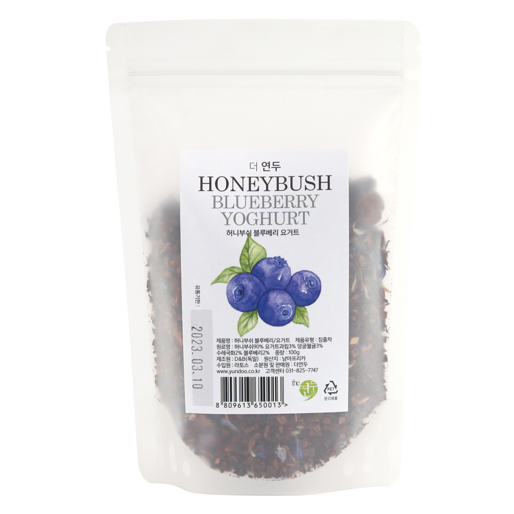 티리얼 <b>허니부쉬</b> 블루베리요거트 100g, 1개