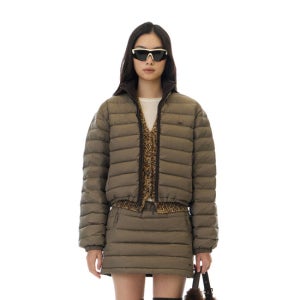 그로브 Isa Reversible Down Jacket (Light Brown/Brown)