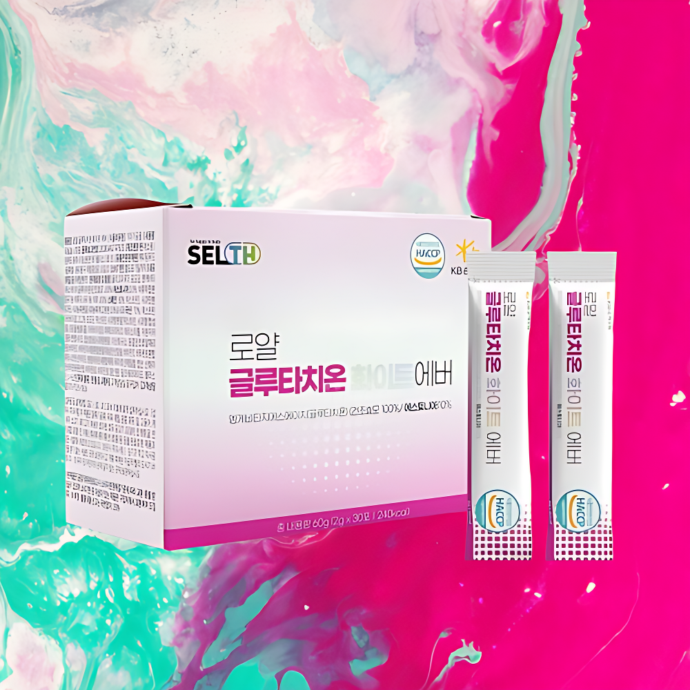 로얄 글루타치온 화이트에버 엥게비타지에스에이치 분말스틱 30포, 1개