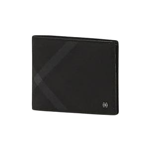 [닥스 액세서리] 닥스 타탄 체크 가죽 반지갑 DBWA6E946BK