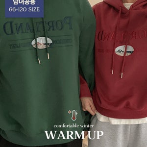 [66-140][미니&노멀][남녀공용][속기모]웜스트릿후드 티셔츠