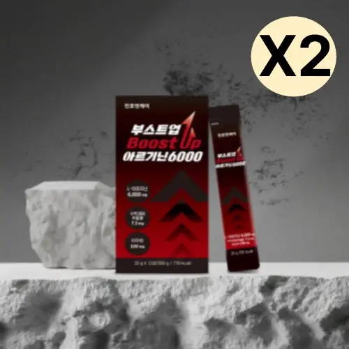 천호엔케어 <b>부스트업 아르기닌 6000</b> 타우린 15포 X2 BNS