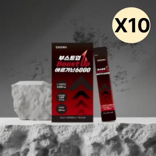 천호엔케어 <b>부스트업 아르기닌 6000</b> 타우린 15포 X10 BNS