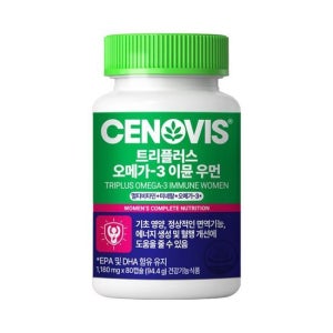 세노비스 트리플러스 오메가3 이뮨우먼 트윈세트