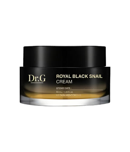 <b>닥터</b>지 <b>로얄</b> 블랙 스네일 크림 50ml+ 15ml 탄력 보습 달팽이크림