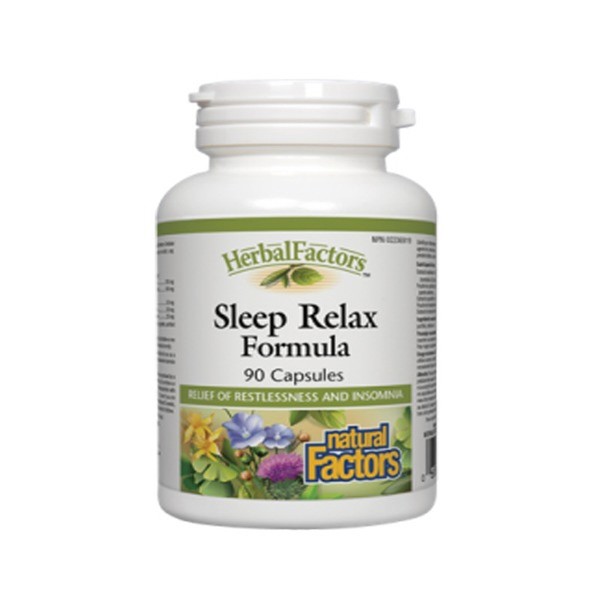 네추럴팩터스 <b>슬립</b> <b>릴랙스</b> 발레리안 홉 추출물 캡슐 90정, 3개