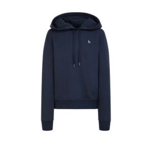 [헤지스 여성] 헤지스레이디스 기모 네이비 로고자수 후드 티셔츠 WSTS4D900N2