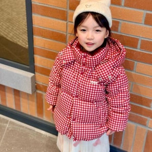 [ONLY][단독/] 밀리밤 체리주스 덕다운 점퍼 MLJD25T1O