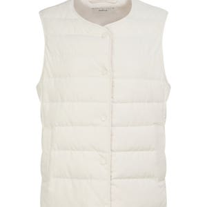 [헤지스 여성] 헤지스레이디스 구스다운 아이보리 숏 경량다운 베스트 WSJU4D929IV