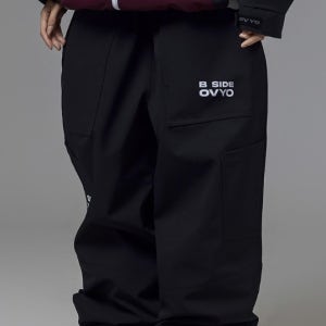 [OVYO] 2526 Hype +over fit pants 하입 플러스 오버핏 팬츠 - Jet black