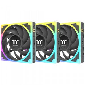 써멀테이크 TOUGHFAN EX 120 ARGB Sync (3팩, 블랙)