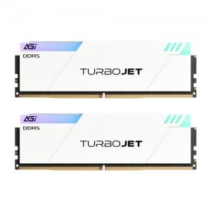 AGI DDR5-6000 CL30 TURBOJET UD858 RGB 화이트 패키지 서린 (32GB(16Gx2))