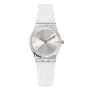 스와치 LK343E GLISTAR TOO 여성 우레탄시계