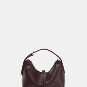 자라 트렌디 미니 버킷백 체인 스트랩 6041/710 BURGUNDY RED