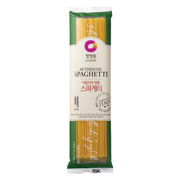 스파게티면 제품 이미지