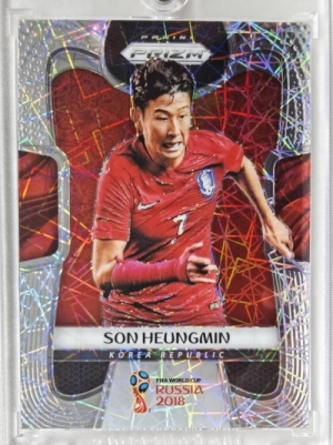 2018 PANINI PRIZM 파니니 프리즘 손흥민 LAZER 대한민국 국가대표 러시아 월드컵 축구 카드 JOY