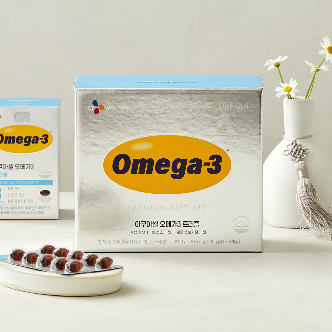 닥터<b>뉴트리</b> 아쿠아셀<b>오메가</b>3 2입