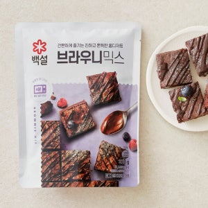 백설 브라우니믹스 320g