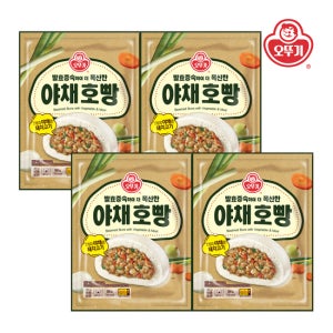 [오뚜기] 발효증숙 야채호빵 360g x 4개