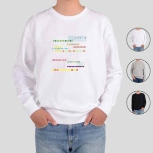 기모맨투맨 컬러풀 패턴 COLOR PATTERN11 (WFG2GKR)