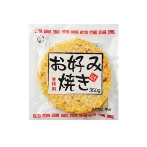 롱첸 지름 약18cm 해물 오코노미야키 간식 안주 350g / 상온묶음불가