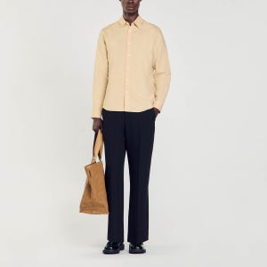 [산드로 옴므] 린넨 클래식 셔츠 SH24S3MRHBX83 SHPCM01117