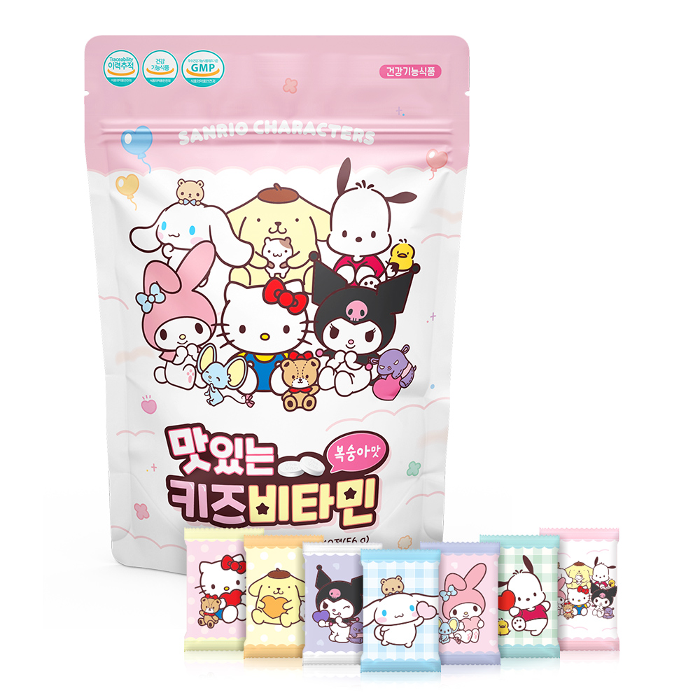 산리오 맛있는 키즈비타민 40정, 1개