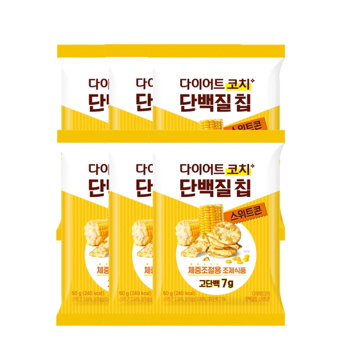 종근당건강 다이어트코치 단백질칩 스위트콘