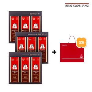 정관장 [정관장] 홍삼정 마일드센스 (10ml x 30포) 3박스 + 쇼핑백 3개